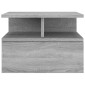vidaXL Κομοδίνο Κρεμαστό Γκρι Sonoma 40x31x27 εκ. Επεξεργασμένο Ξύλο