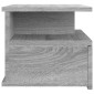 vidaXL Κομοδίνα Κρεμαστά 2 τεμ. Γκρι sonoma 40x31x27 εκ. Επεξεργ. Ξύλο