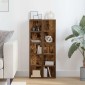 vidaXL Ντουλάπια CD 2 τεμ. Καπν. Δρυς 21x16x93,5 εκ Επεξεργασμένο Ξύλο