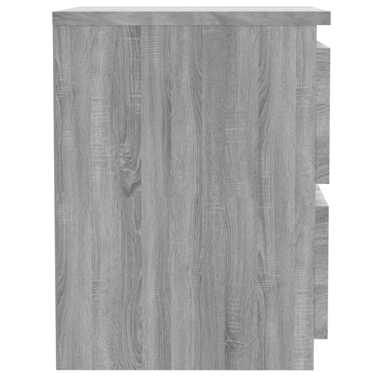 vidaXL Κομοδίνα 2 Τεμ. Γκρι Sonoma 30x30x40 εκ. από Επεξεργασμένο Ξύλο