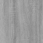 vidaXL Γραφείο Γκρι Sonoma 100x50x76 εκ. από Επεξεργασμένο Ξύλο