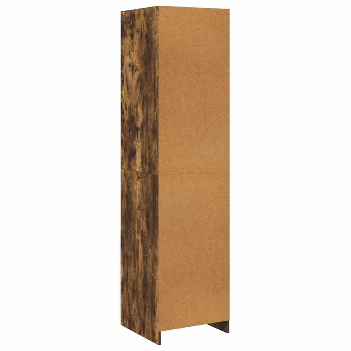 vidaXL Ντουλάπα με Συρτάρια Καπνιστή Δρυς 50x50x200 εκ. Επεξεργ. Ξύλο