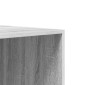 vidaXL Ντουλάπα με Συρτάρια Γκρι Sonoma 50 x 50 x 200 εκ Επεξεργ. Ξύλο