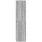 vidaXL Ντουλάπα Γκρι Sonoma 90 x 52 x 200 εκ. από Επεξεργασμένο Ξύλο