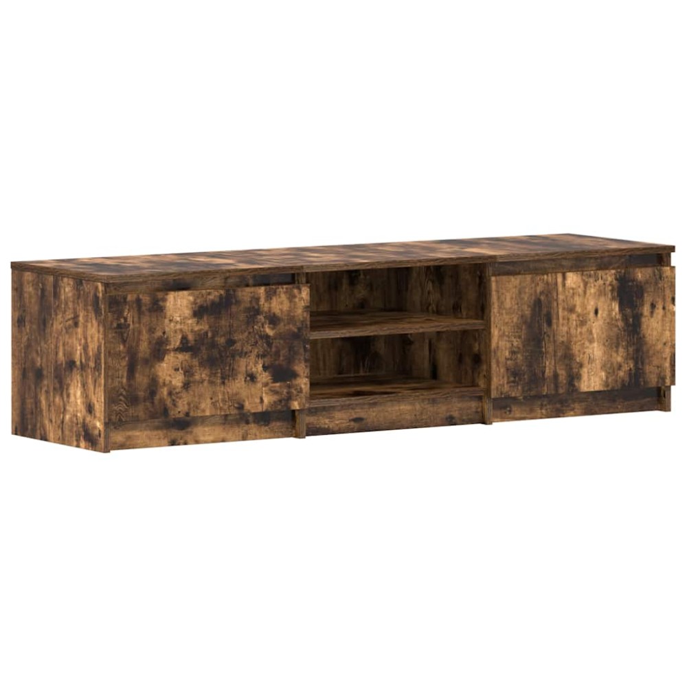 vidaXL Έπιπλο Καπνιστή βελανιδιά 140x40x35,5 εκ. από Επεξεργ. Ξύλο
