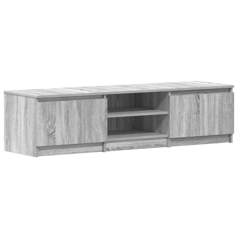 vidaXL Έπιπλο Τηλεόρασης Γκρι Sonoma 140x40x35,5 εκ. από Επεξεργ. Ξύλο