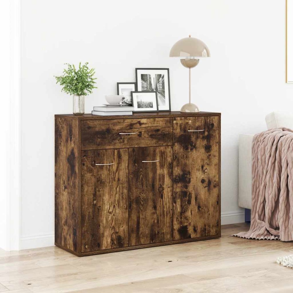vidaXL Ντουλάπι Καπνιστή Δρυς 88 x 30 x 70 εκ. από Επεξεργασμένο Ξύλο