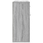 vidaXL Ντουλάπι Γκρι Sonoma 88x30x70 εκ. από Επεξεργασμένο Ξύλο