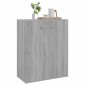 vidaXL Ντουλάπι Γκρι Sonoma 60x30x75 εκ. από Επεξεργασμένο Ξύλο