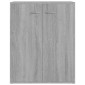 vidaXL Ντουλάπι Γκρι Sonoma 60x30x75 εκ. από Επεξεργασμένο Ξύλο