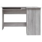 vidaXL Γραφείο Γωνιακό Γκρι Sonoma 120x140x75 εκ. Επεξεργασμένο Ξύλο