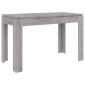 vidaXL Τραπεζαρία Γκρι Sonoma 120 x 60 x 76 εκ. από Επεξεργασμένο Ξύλο