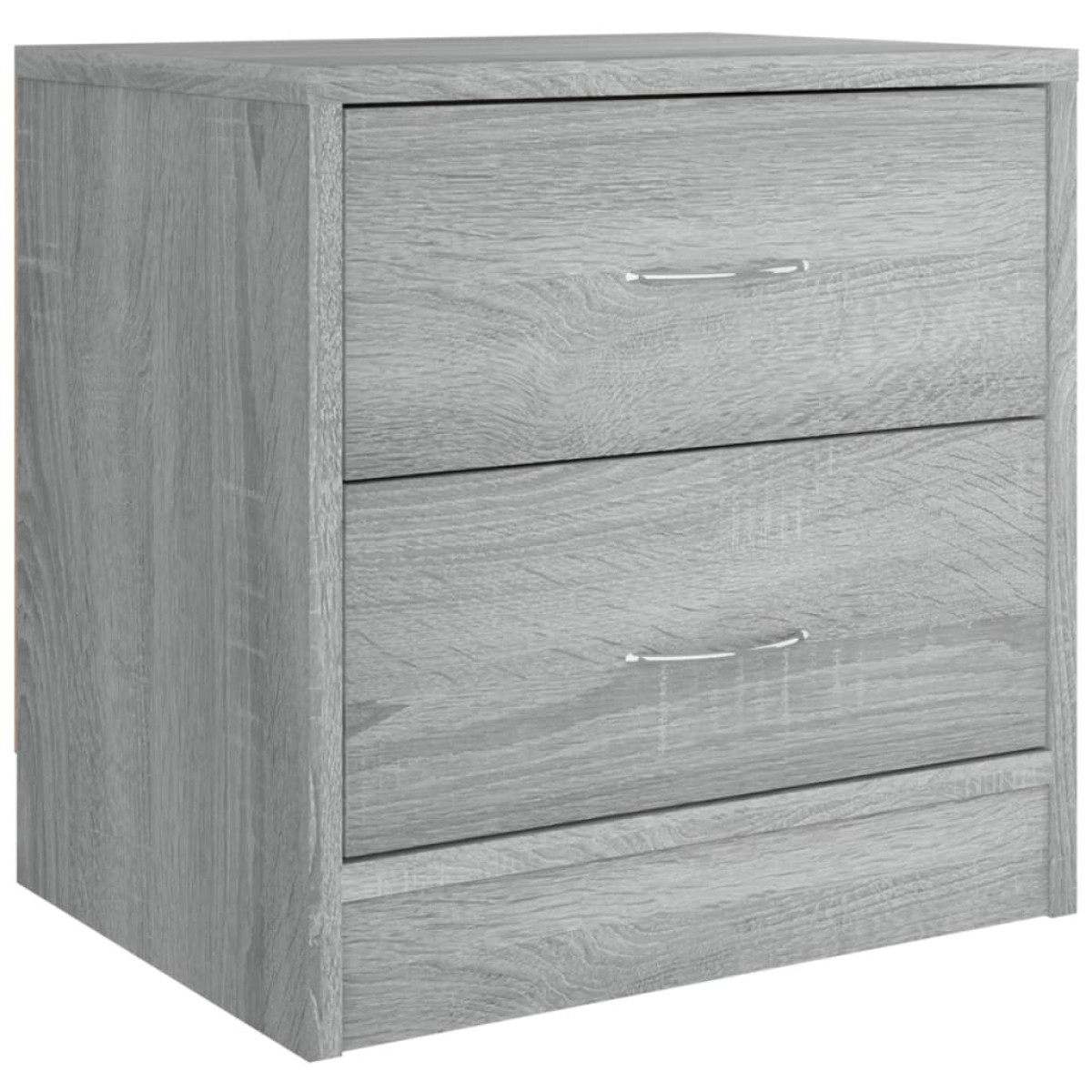 vidaXL Κομοδίνα 2 τεμ. Γκρι Sonoma 40x30x40 εκ. από Επεξεργασμένο Ξύλο