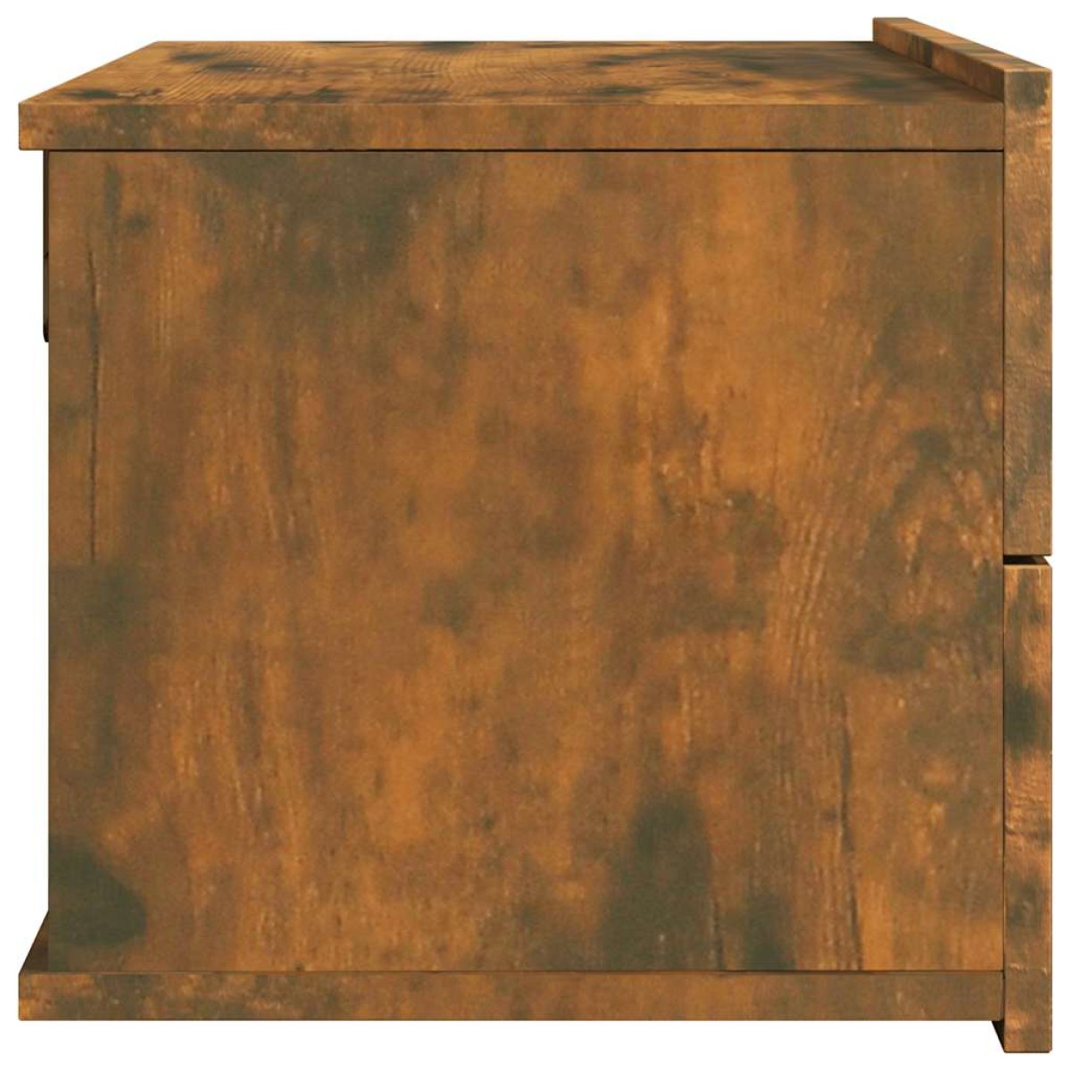vidaXL Κομοδίνα 2 Τεμ. Καπνιστή Δρυς 40x30x30 εκ. από Επεξεργ. Ξύλο