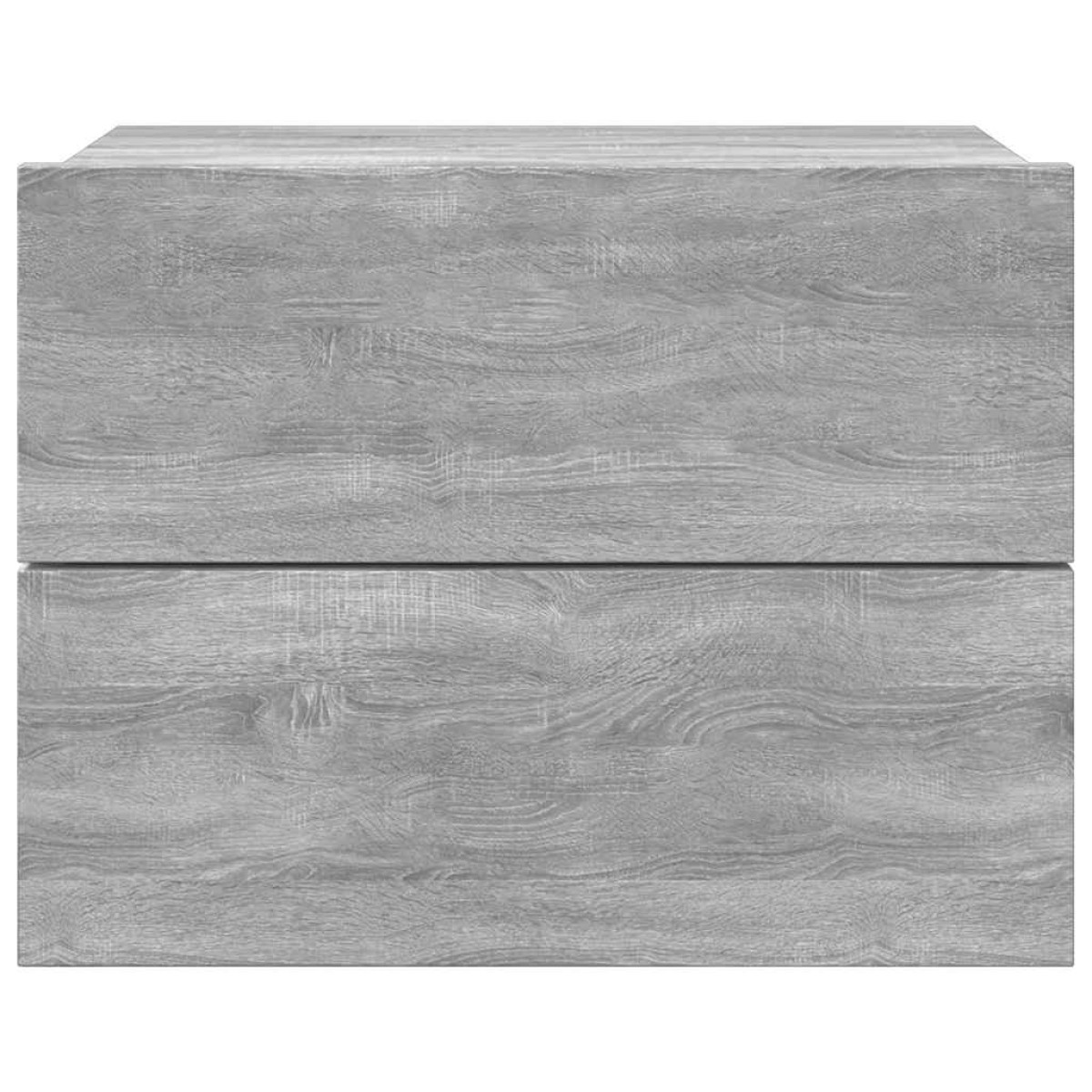 vidaXL Κομοδίνα 2 Τεμ. Γκρι Sonoma 40x30x30 εκ. από Επεξεργασμένο Ξύλο