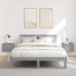 vidaXL Κομοδίνα 2 Τεμ. Γκρι Sonoma 40x30x30 εκ. από Επεξεργασμένο Ξύλο