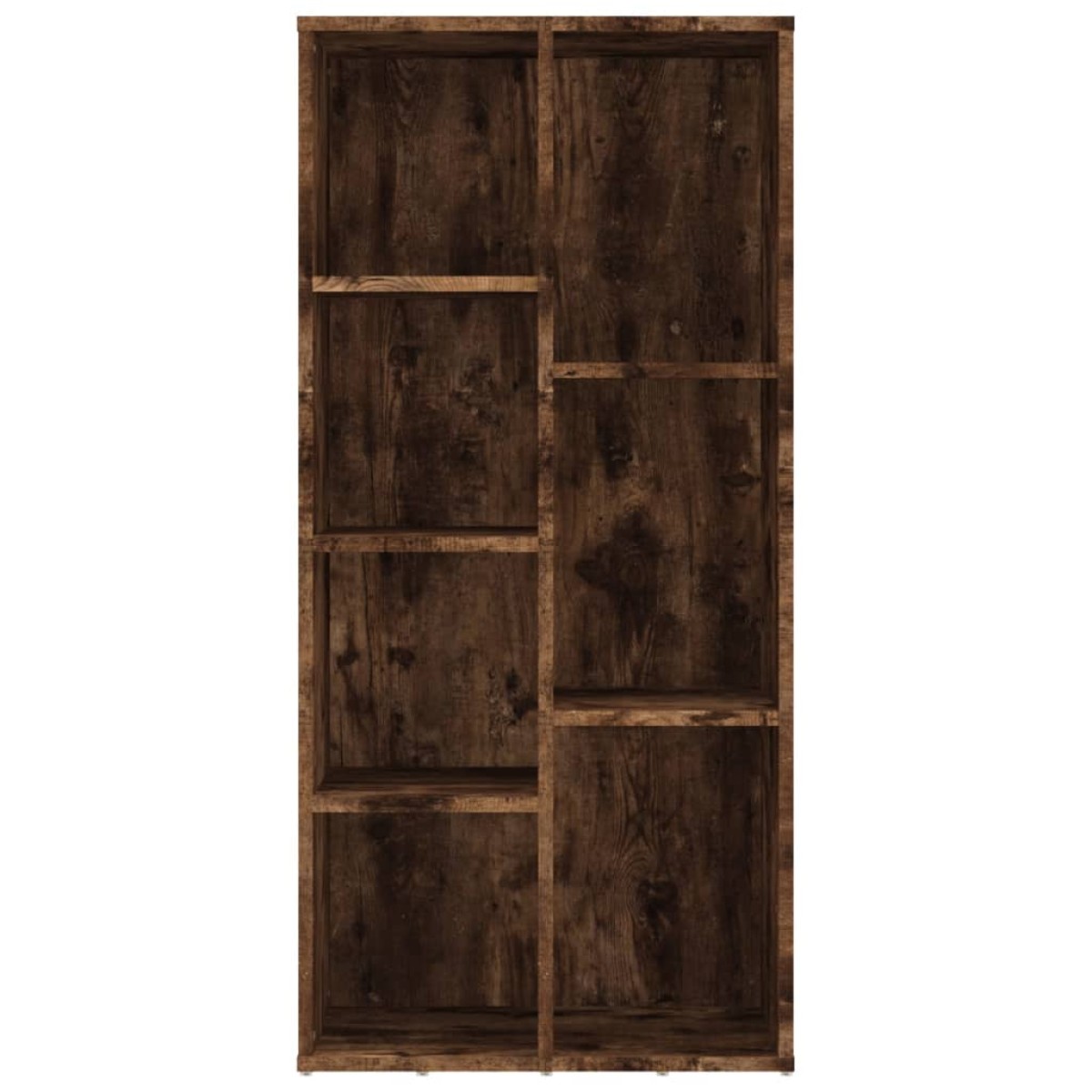 vidaXL Βιβλιοθήκη Καπνιστή Δρυς 50 x 25 x 106 εκ.