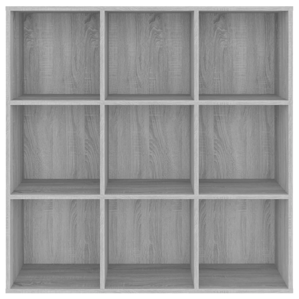 vidaXL Βιβλιοθήκη Γκρι Sonoma 98 x 30 x 98 εκ.