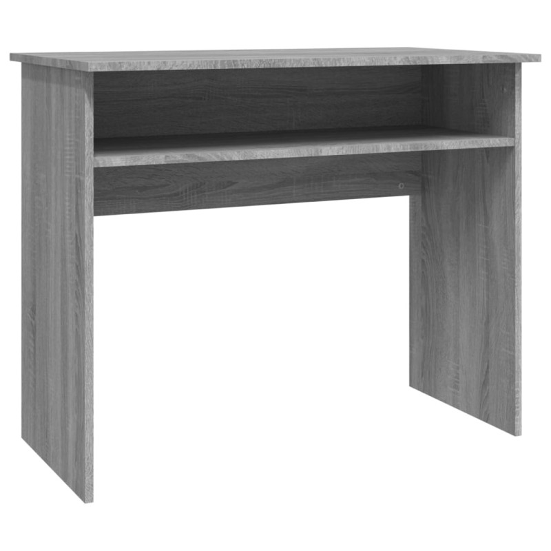 vidaXL Γραφείο Γκρι Sonoma 90x50x74 εκ. από Επεξεργασμένο Ξύλο