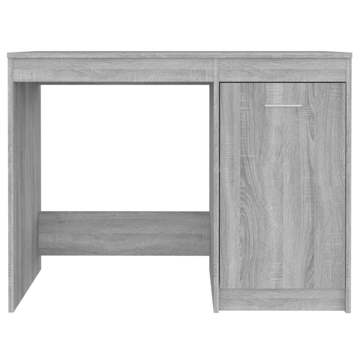vidaXL Γραφείο Γκρι Sonoma 100x50x76 εκ. από Επεξεργασμένο Ξύλο