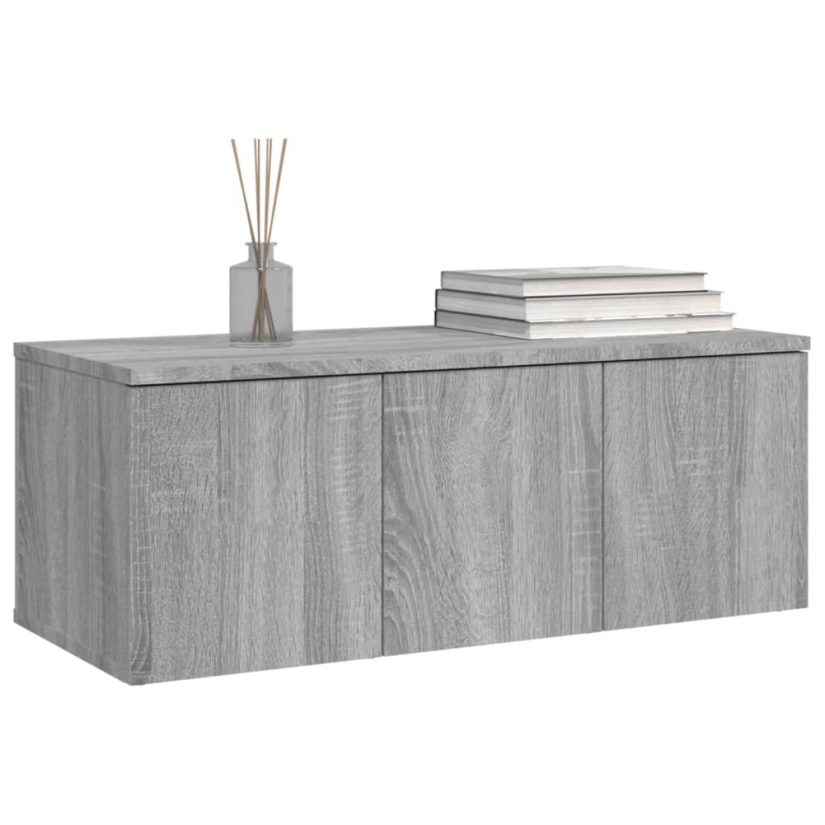 vidaXL Έπιπλο Τηλεόρασης Γκρι Sonoma 80x34x30 εκ. από Επεξεργ. Ξύλο
