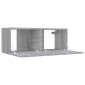 vidaXL Έπιπλο Τηλεόρασης Γκρι Sonoma 80x30x30 εκ. από Επεξεργ. Ξύλο