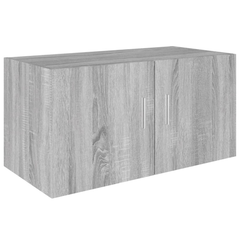 vidaXL Ντουλάπι Τοίχου Γκρι Sonoma 80 x 39 x 40 εκ. από Επεξεργ. Ξύλο