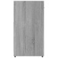 vidaXL Ντουλάπι Μπάνιου Γκρι Sonoma 60x33x60 εκ. Επεξεργασμένο Ξύλο