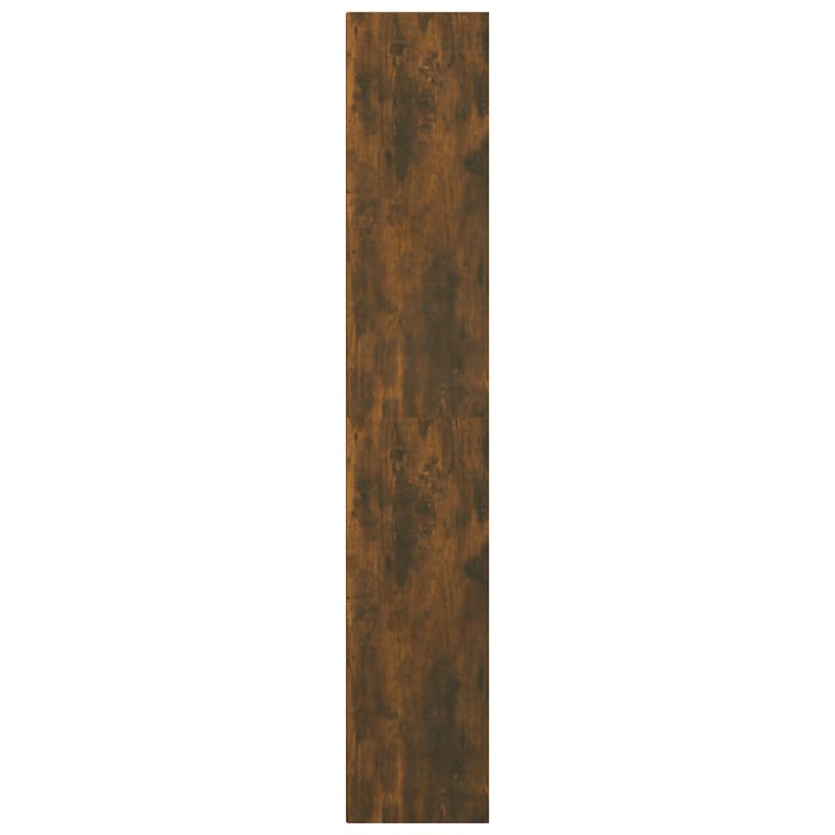 vidaXL Βιβλιοθήκη Καπνιστή Δρυς 36x30x171 εκ. από Επεξεργασμένο Ξύλο