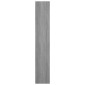 vidaXL Βιβλιοθήκη Γκρι Sonoma 36 x 30 x 171 εκ. από Επεξεργασμένο Ξύλο