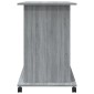 vidaXL Γραφείο Υπολογιστή Γκρι Sonoma 80x50x75 εκ. Επεξεργασμένο Ξύλο