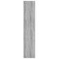 vidaXL Ραφιέρα Τοίχου Γκρι Sonoma 90x16x78 εκ. από Επεξεργασμένο Ξύλο