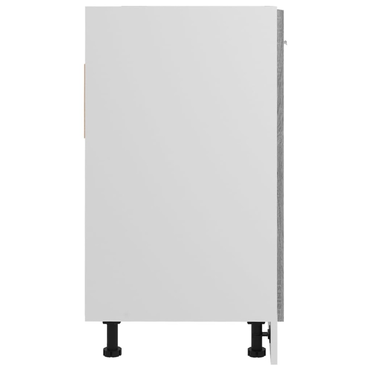 vidaXL Ντουλάπι Νιπτήρα Γκρι Sonoma 80x46x81,5 εκ. Επεξεργασμένο Ξύλο