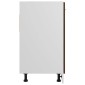 vidaXL Ντουλάπι Νιπτήρα Καφέ Δρυς 80x46x81,5 εκ. Επεξεργασμένο Ξύλο