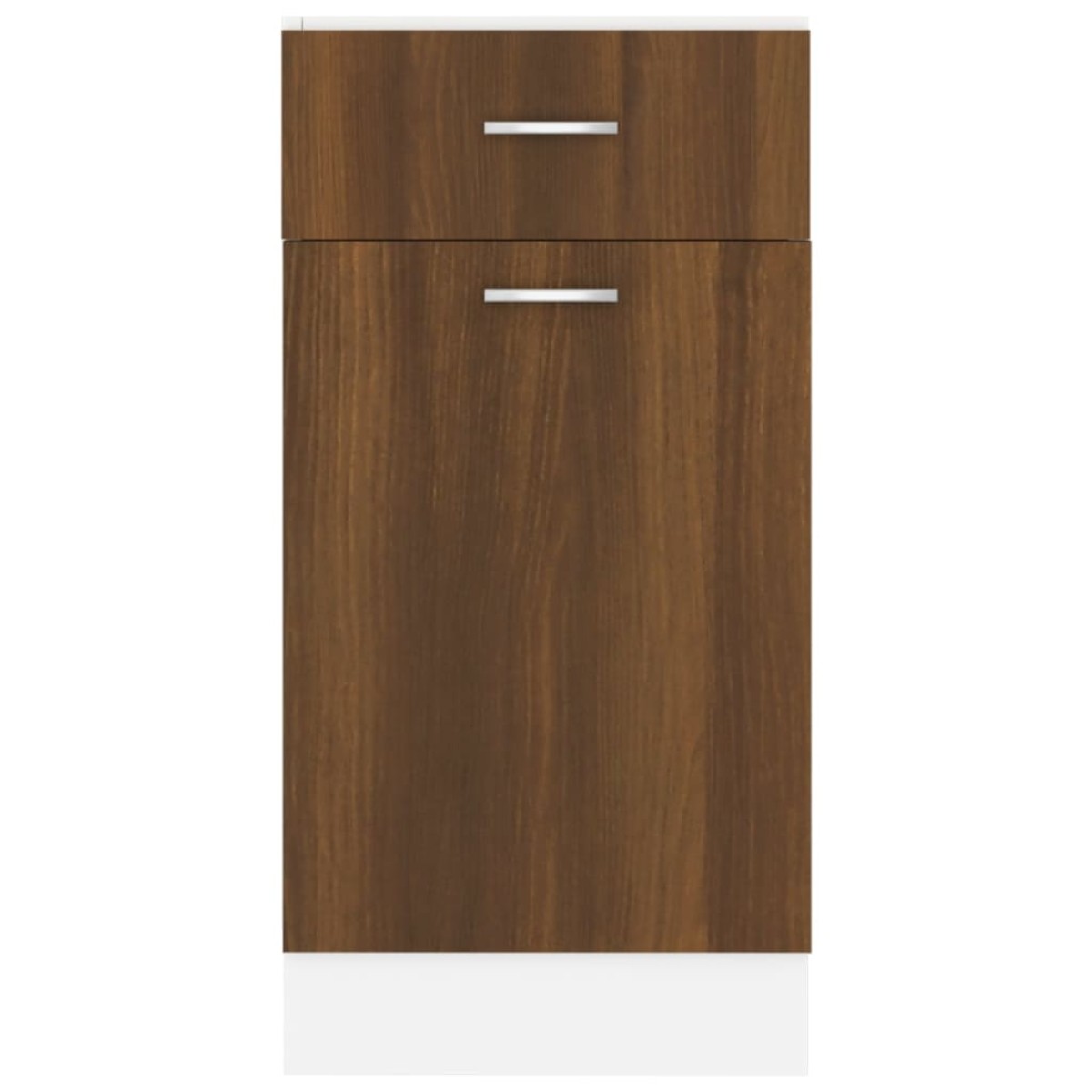 vidaXL Έπιπλο Με Συρτάρι Καφέ Δρυς 40 x 46 x 81,5 εκ. Επεξεργ. Ξύλο