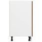 vidaXL Έπιπλο Με Συρτάρι Καφέ Δρυς 40 x 46 x 81,5 εκ. Επεξεργ. Ξύλο