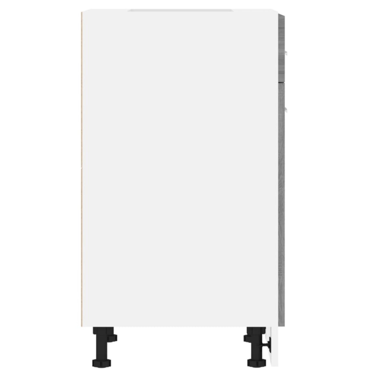 vidaXL Έπιπλο Με Συρτάρι Γκρι Sonoma 50x46x81,5 εκ. Επεξεργ. Ξύλο