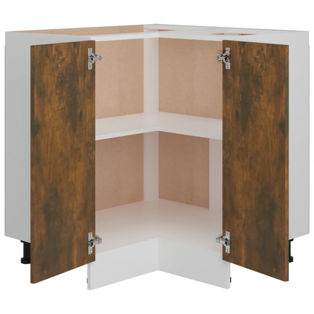 vidaXL Ντουλάπι Κουζίνας Καπνιστή Δρυς 75,5x75,5x80,5εκ. Επεξεργ. Ξύλο