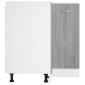 vidaXL Ντουλάπι Κουζίνας Γκρι sonoma75,5x75,5x80,5εκ. Επεξεργ. Ξύλο