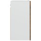 vidaXL Ντουλάπι Κρεμαστό Καπνιστή Δρυς 50x31x60 εκ. Επεξεργασμένο Ξύλο