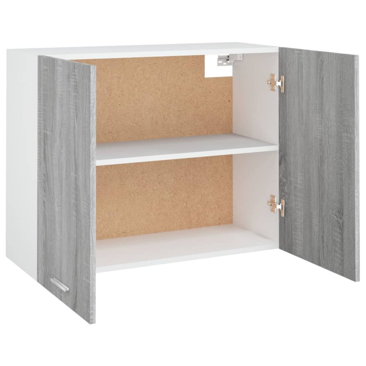vidaXL Ντουλάπι Κρεμαστό Γκρι Sonoma 80x31x60 εκ. Επεξεργασμένο Ξύλο