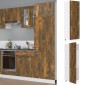 vidaXL Ντουλάπι Ψυγείου Καπνιστή Δρυς 60x57x207 εκ. Επεξεργ. Ξύλο