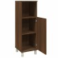vidaXL Ντουλάπι Μπάνιου Καφέ Δρυς 30x30x95 εκ. Επεξεργασμένο Ξύλο