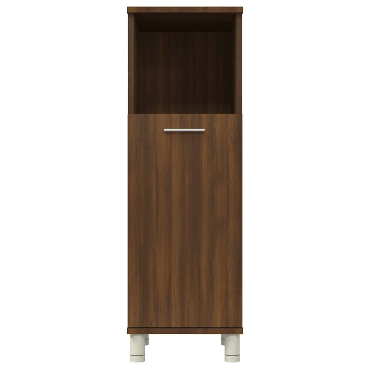 vidaXL Ντουλάπι Μπάνιου Καφέ Δρυς 30x30x95 εκ. Επεξεργασμένο Ξύλο