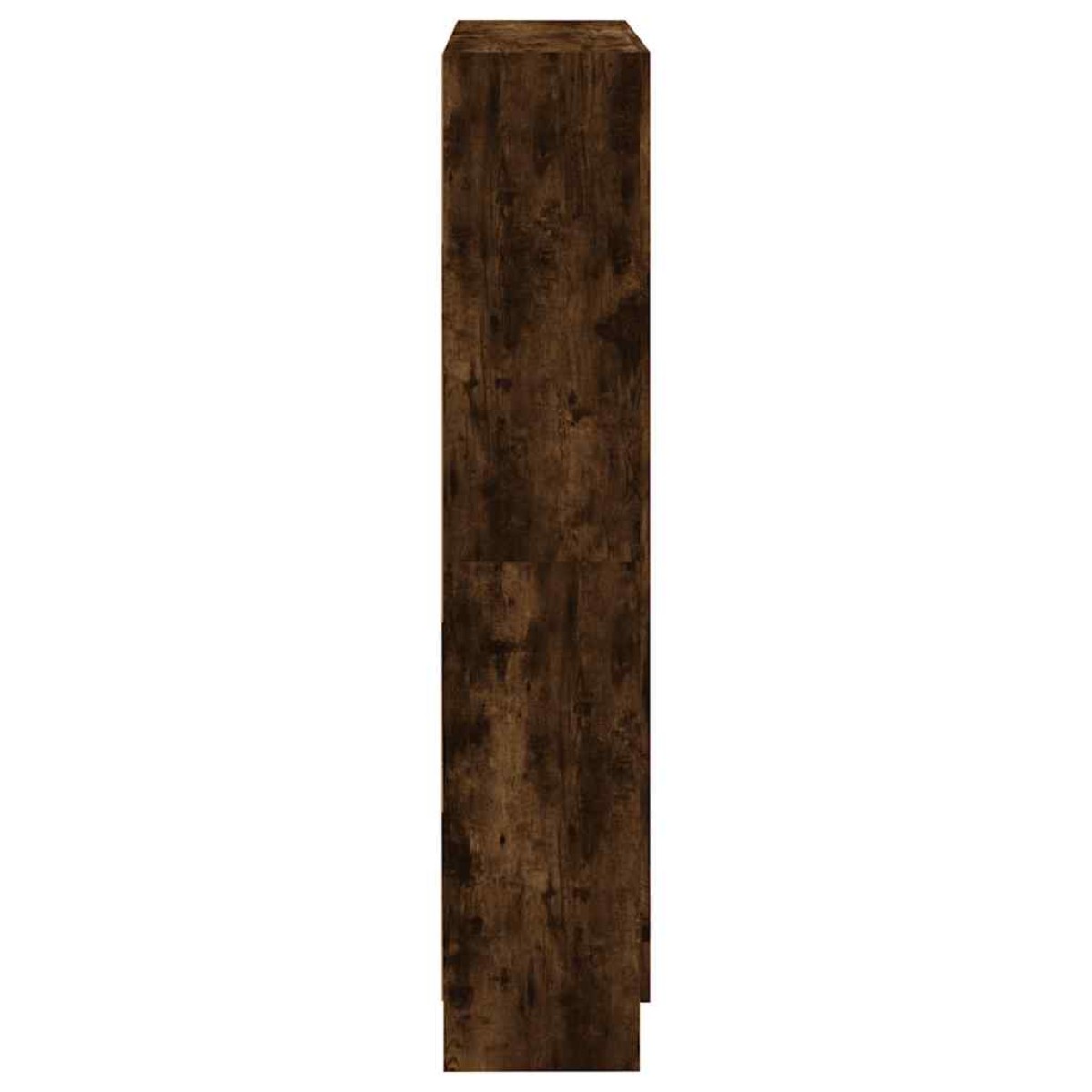 vidaXL Βιβλιοθήκη Καπνιστή Δρυς 82,5x30,5x150 εκ. Επεξεργασμένο Ξύλο