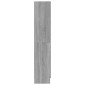 vidaXL Βιβλιοθήκη Γκρι Sonoma 82,5x30,5x150 εκ. από Επεξεργασμένο Ξύλο