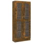 vidaXL Βιτρίνα Καπνιστή Δρυς 82,5x30,5x185,5 εκ. Επεξεργασμένο Ξύλο