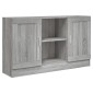 vidaXL Μπουφές Γκρι Sonoma 120 x 30,5 x 70 εκ. από Επεξεργασμένο Ξύλο