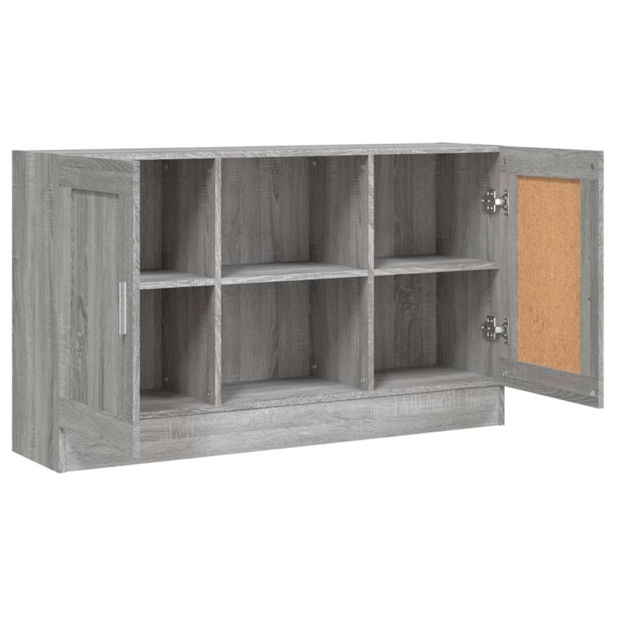 vidaXL Μπουφές Γκρι Sonoma 120 x 30,5 x 70 εκ. από Επεξεργασμένο Ξύλο