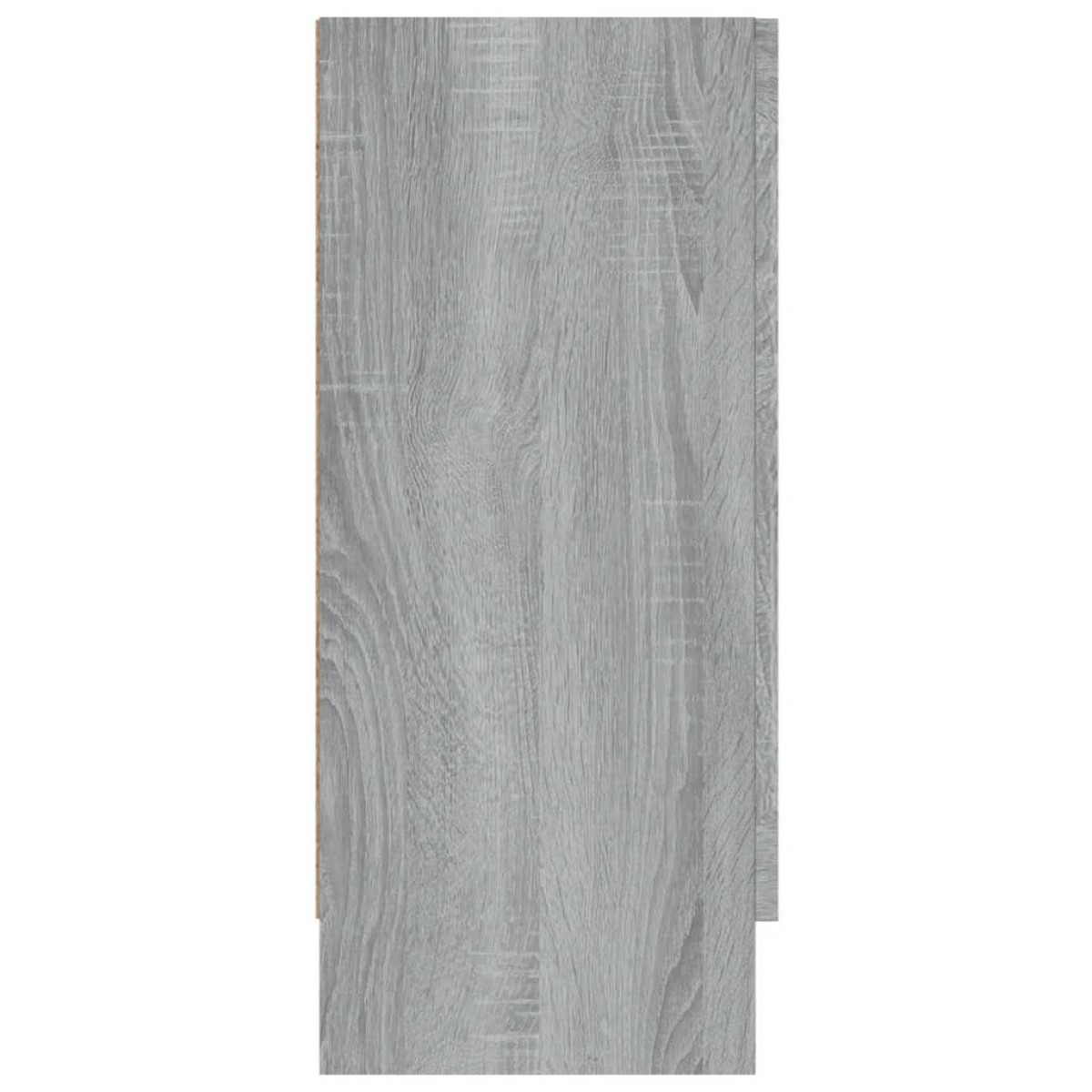 vidaXL Βιτρίνα Γκρι Sonoma 120x30,5x70 εκ. από Επεξεργασμένο Ξύλο